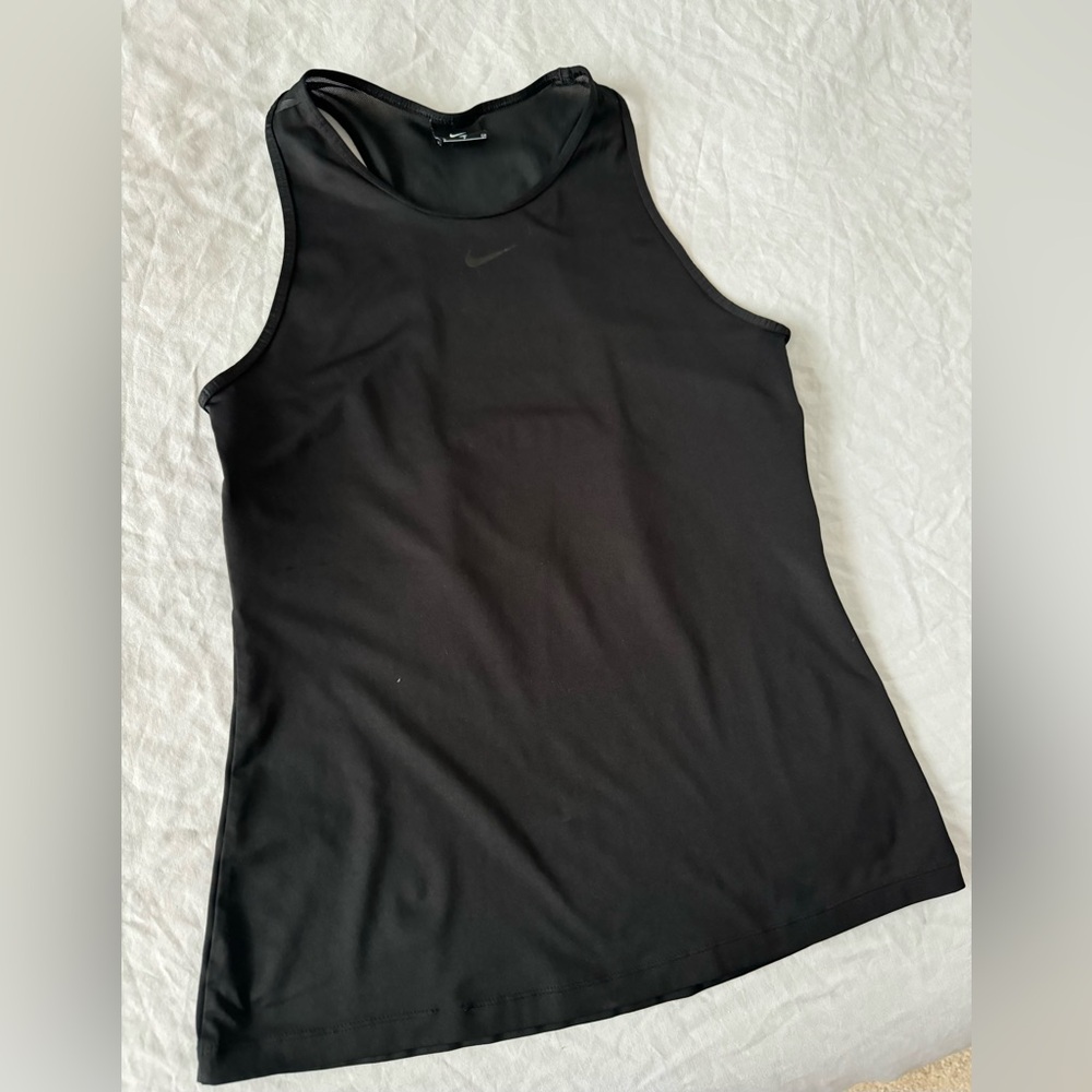 Nike Pro Womens sheer back racer back tank top size small